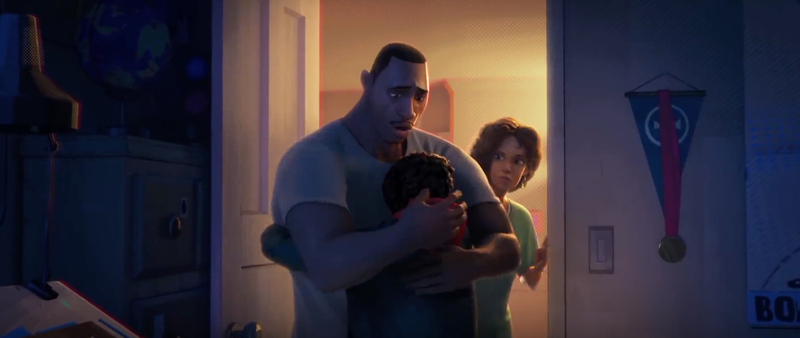 Miles’ parents Jefferson and Rio.